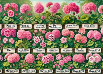 15 variedades de geranio rosa para tu jardín