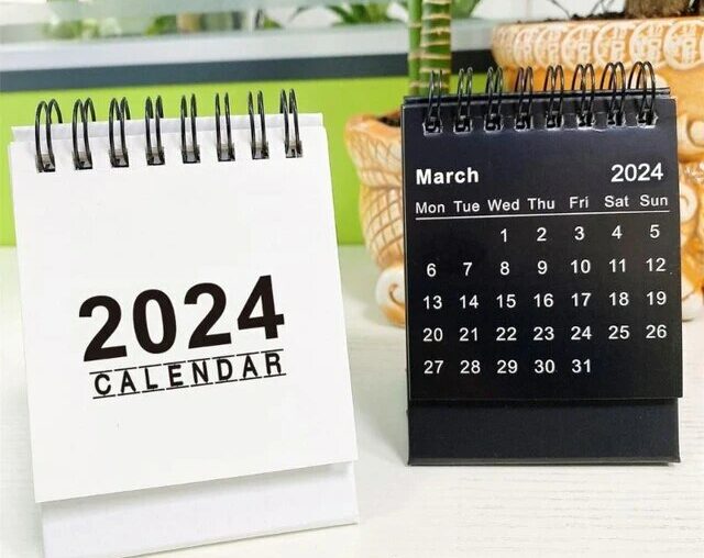 Calendario ecológico 2024