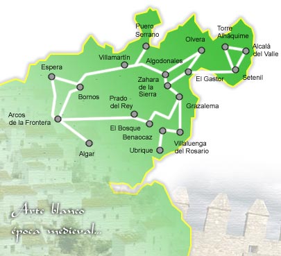 Guía de la Ruta de los Pueblos Blancos de Cádiz